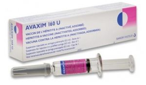 A型肝炎ワクチン Avaxim
